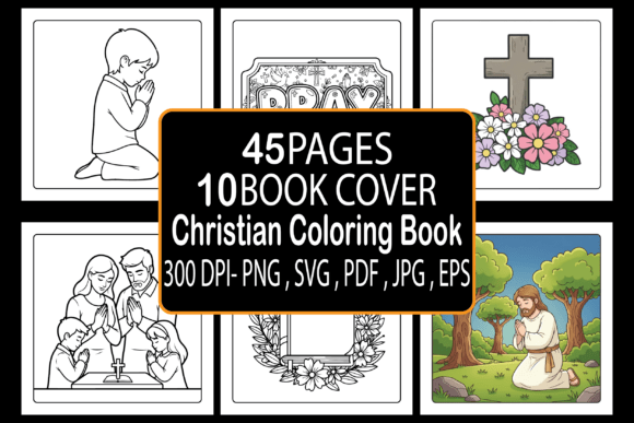 Christian Coloring Book