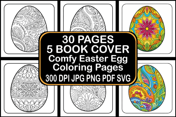 Comfy Easter Egg Coloring Pages: A Strategic Tool for Creativity and Business
