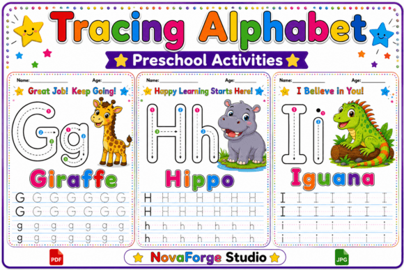 Preschool Alphabet G-H-I Worksheets: A Comprehensive Tool for Early Literacy Development