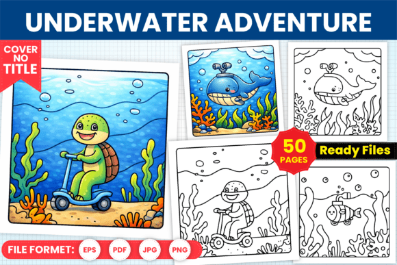 Underwater Adventure Kids Coloring Pages: A Fun and Educational Resource for Parents and Educators