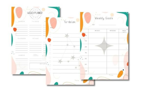 Weekly Astrology Planner Canva Template: A Cosmic Guide to Organizing Your Week